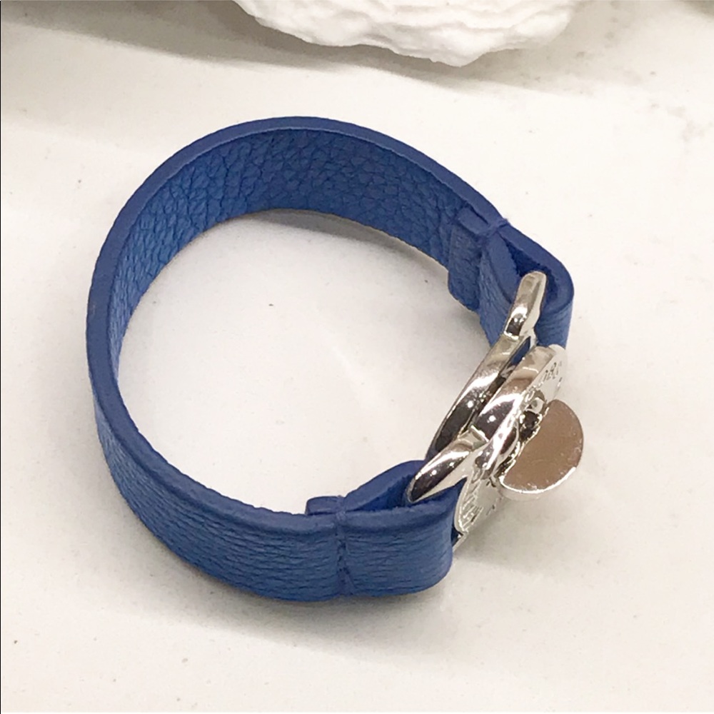 Marc by Marc Jacobs Leather Turnlock Bracelet - Picture 6 of 12